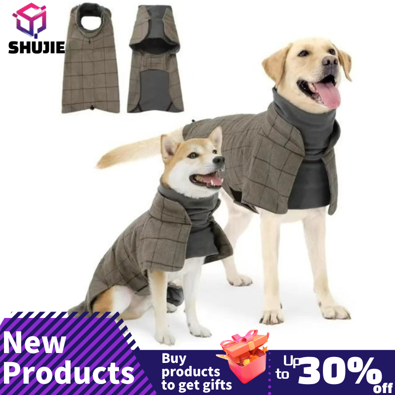 Winter Clothing Types - Manteau Chaud à Carreaux Anglais pour