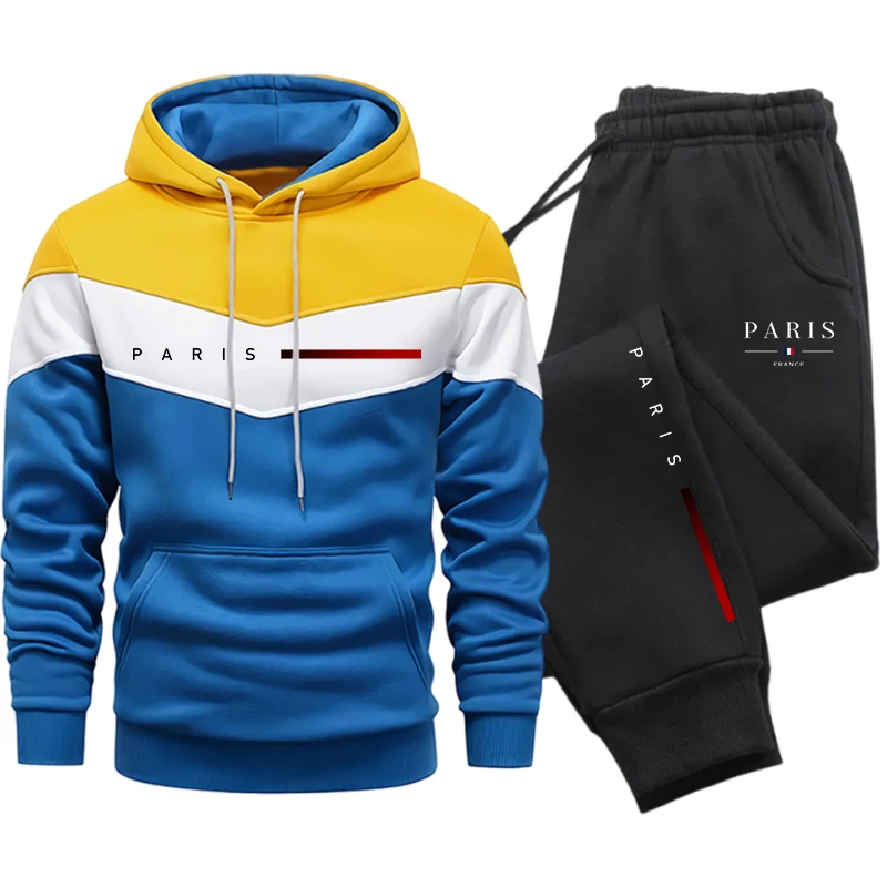 Quality Winter Clothing - Survêtement pour homme, sweat-shirt décontracté à