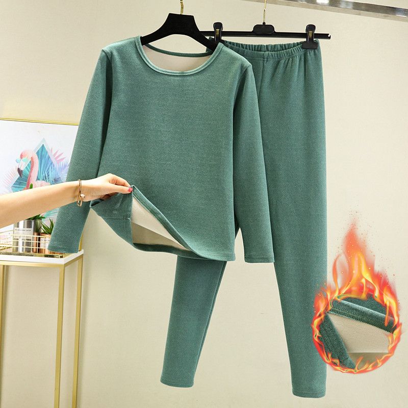Winter Under Clothing - Ensemble deux pièces rembourré et épais