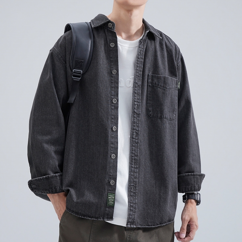 Winter Clothing Items - Chemise en jean à manches longues