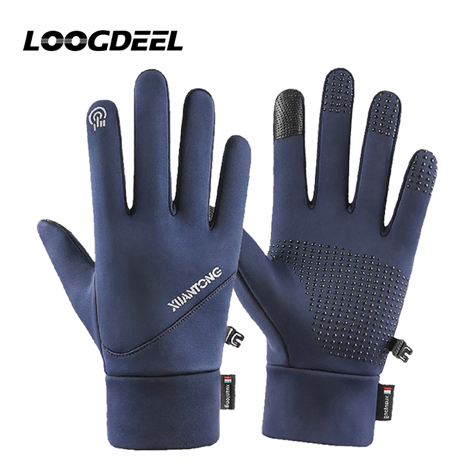 Waterproof Mitten Ski - LOOGDEEL Gants de ski imperméables et