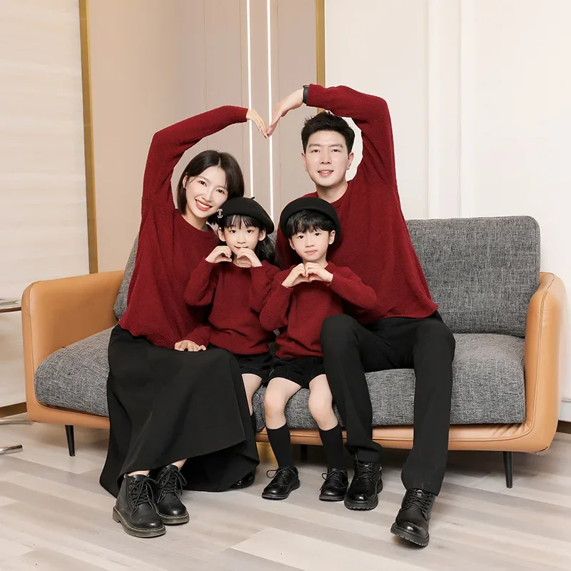 Winter Clothing Baby - Parents et enfants pulls en tricot