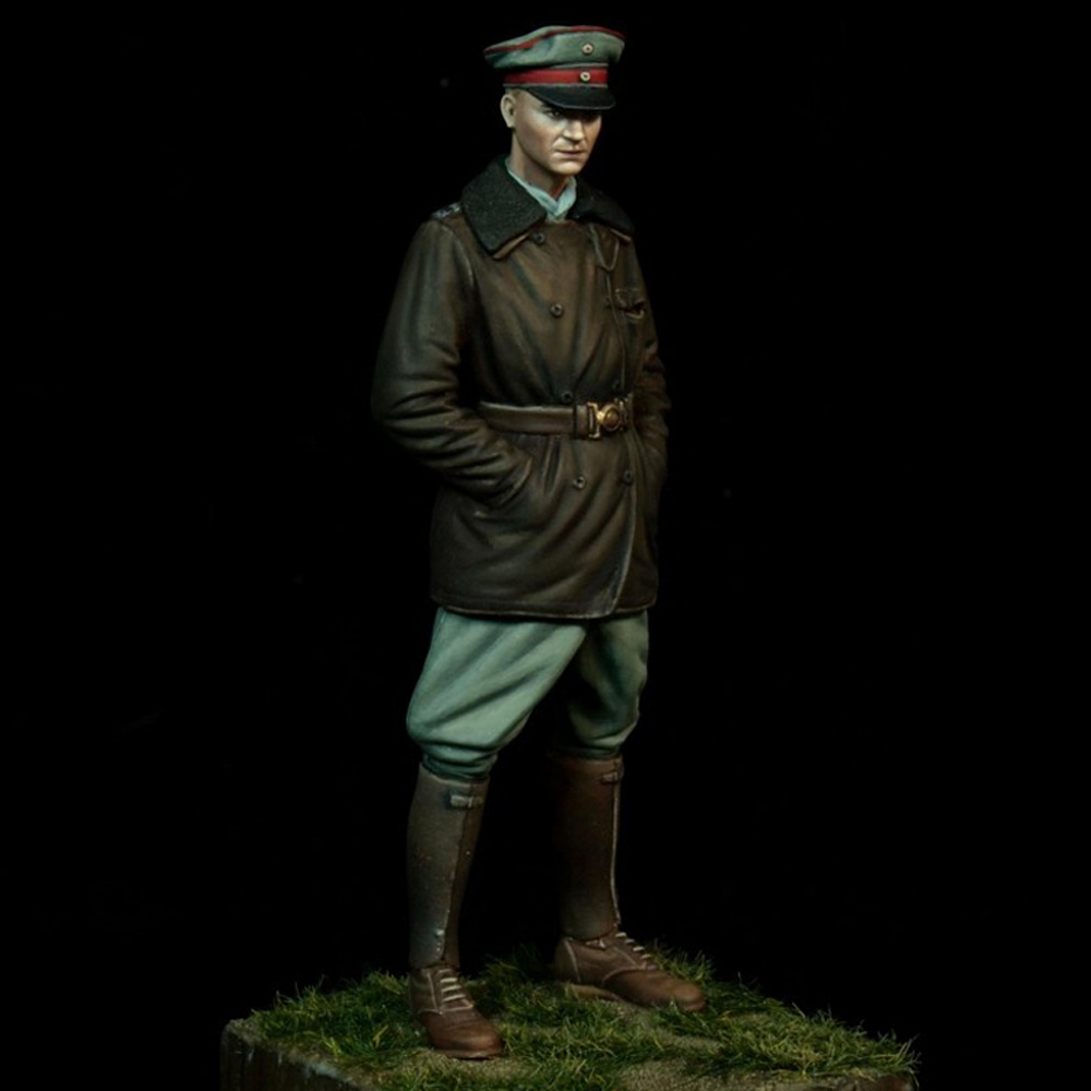 Winter Under Clothing - Figurine en résine, 1/24, officiers, vêtements