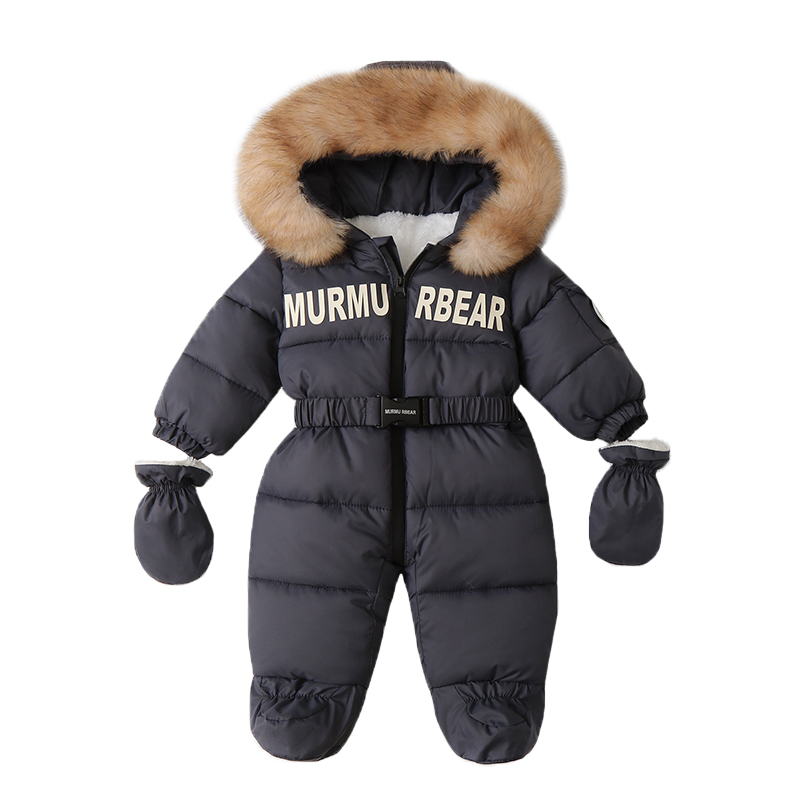 Winter Clothing Baby - Combinaison d'hiver pour nouveau-né, vêtements épais
