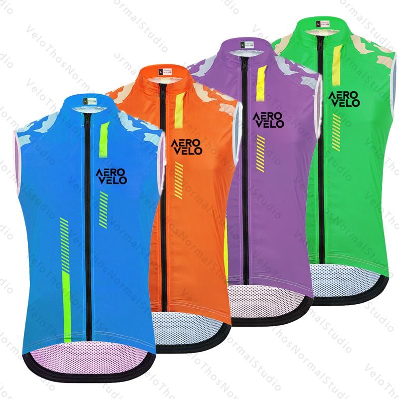 Padded Vest Gilet - AERO VELO 2026 Gilet de cyclisme
