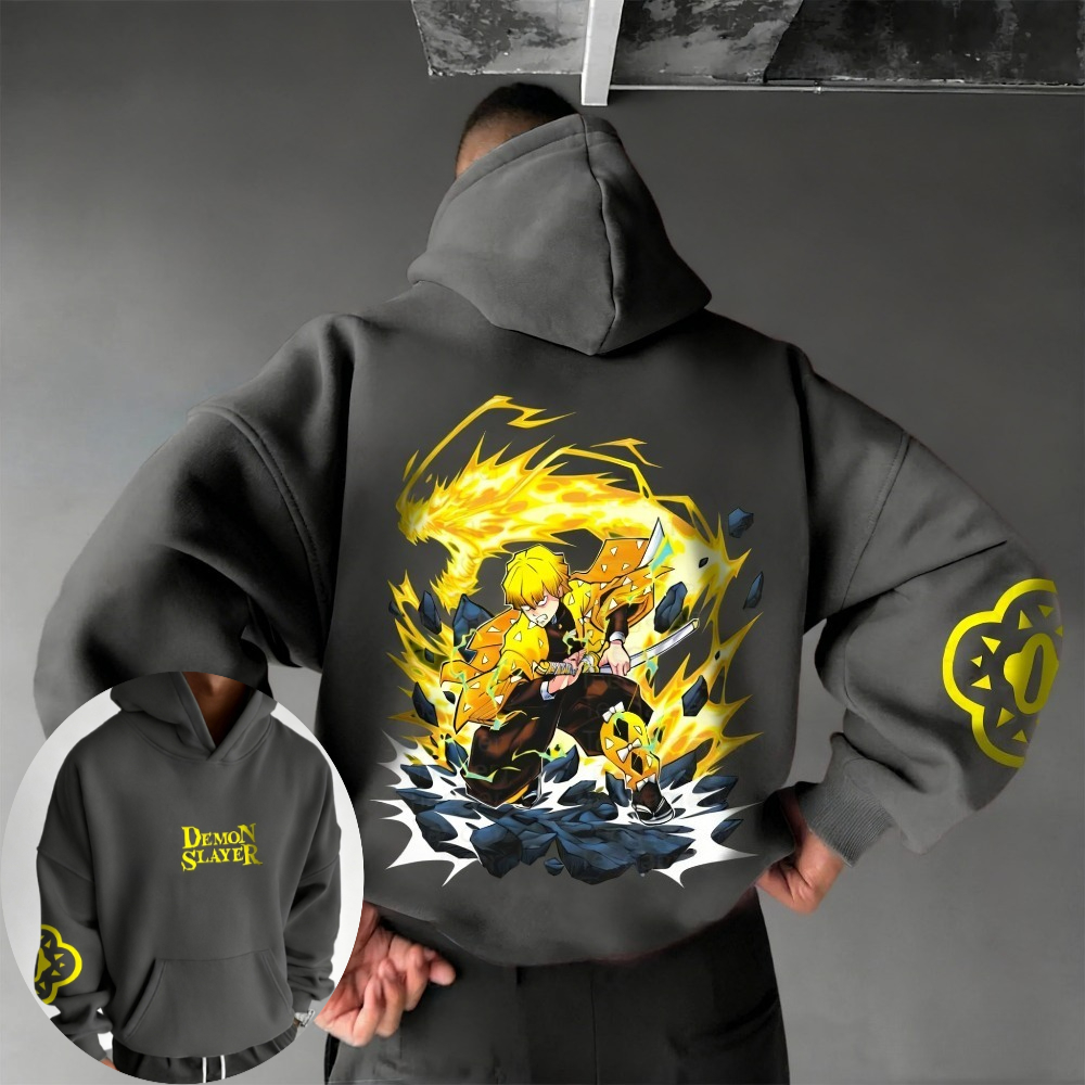 Winter Clothing Boys - Sweat-shirt à capuche pour hommes, Demon