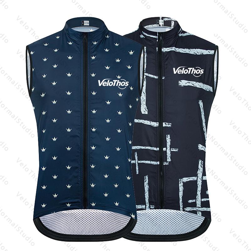 Gilet de cyclisme VeloThos cou - Padded Vest Gilet avis et prix
