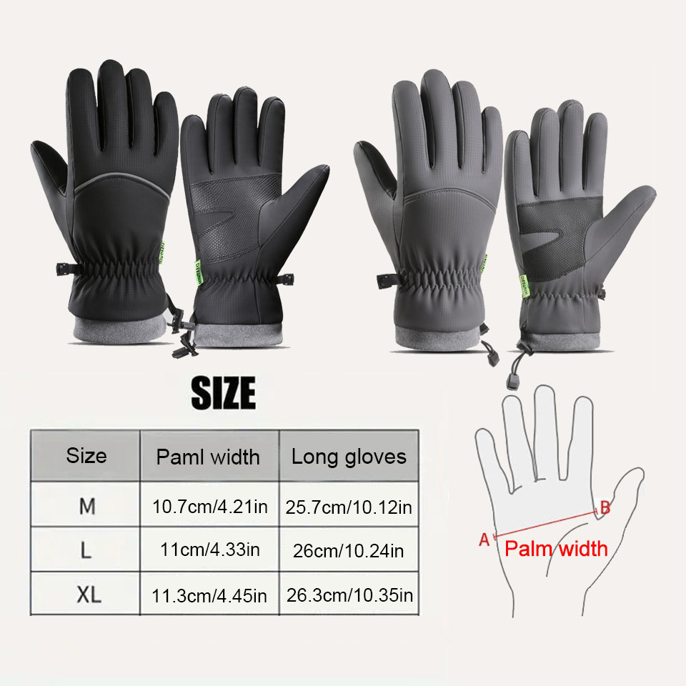 Gants de cyclisme d'hiver impe - Waterproof Mitten Ski avis et prix