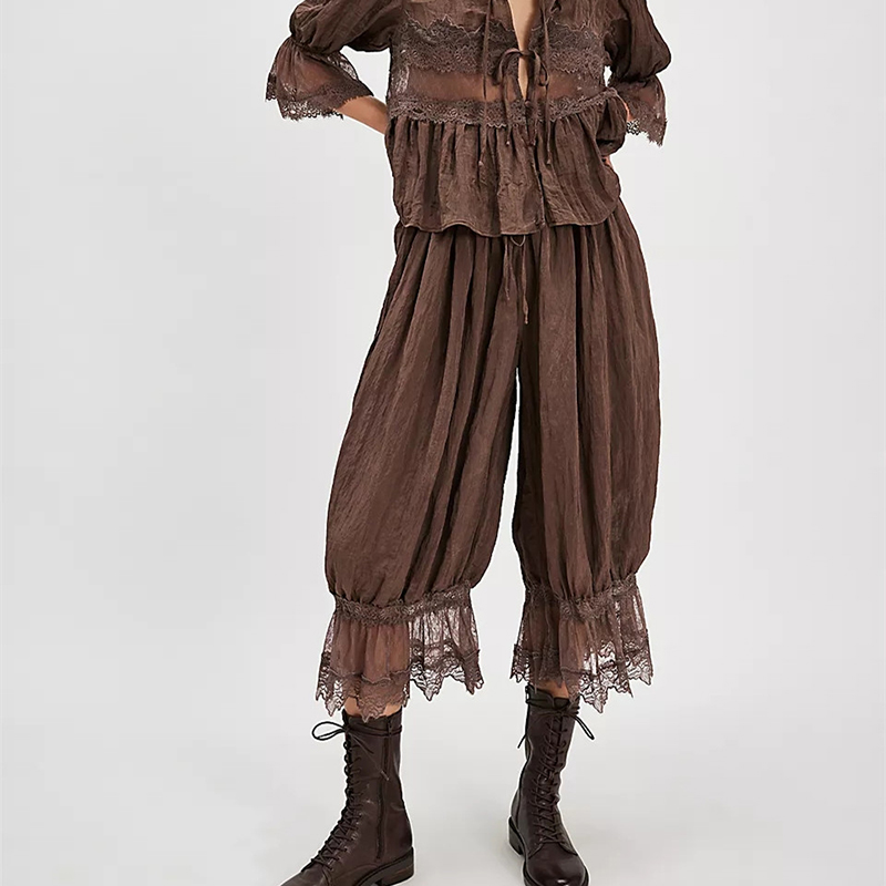 Pantalon long vintage pour fem - Winter Under Clothing avis et prix