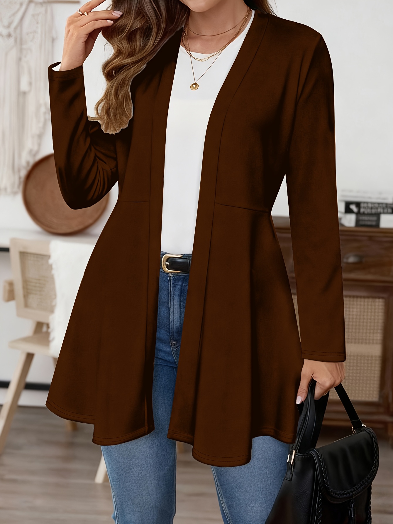 Cardigan à ouverture sur le de - Winter Clothing Items avis et prix