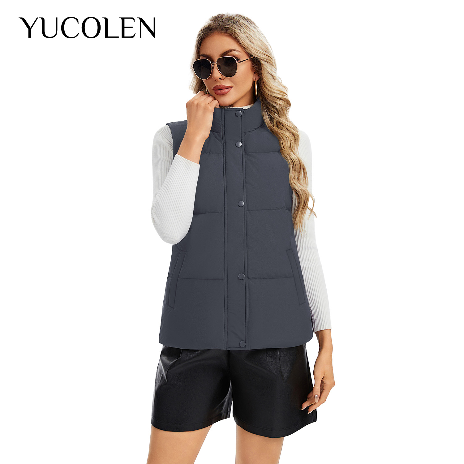YUCOLEN Gilet matelassé sans m - Padded Vest Gilet avis et prix