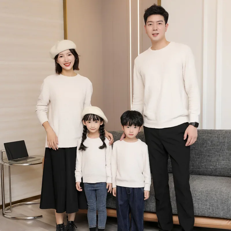 Parents et enfants pulls en tr - Winter Clothing Baby avis et prix