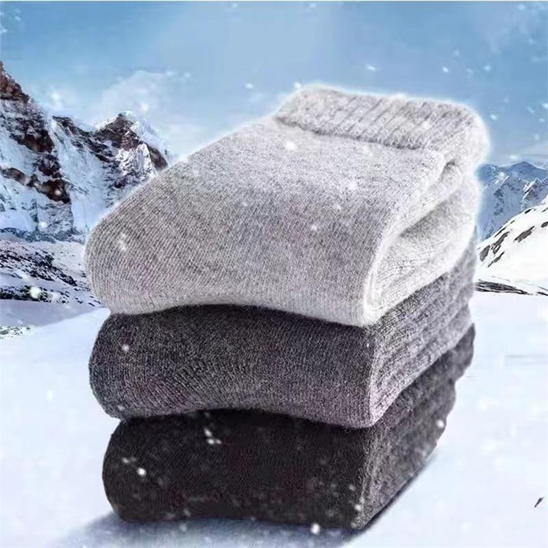 4 paires/lot hommes hiver Supe - Thermal Sock Merino avis et prix