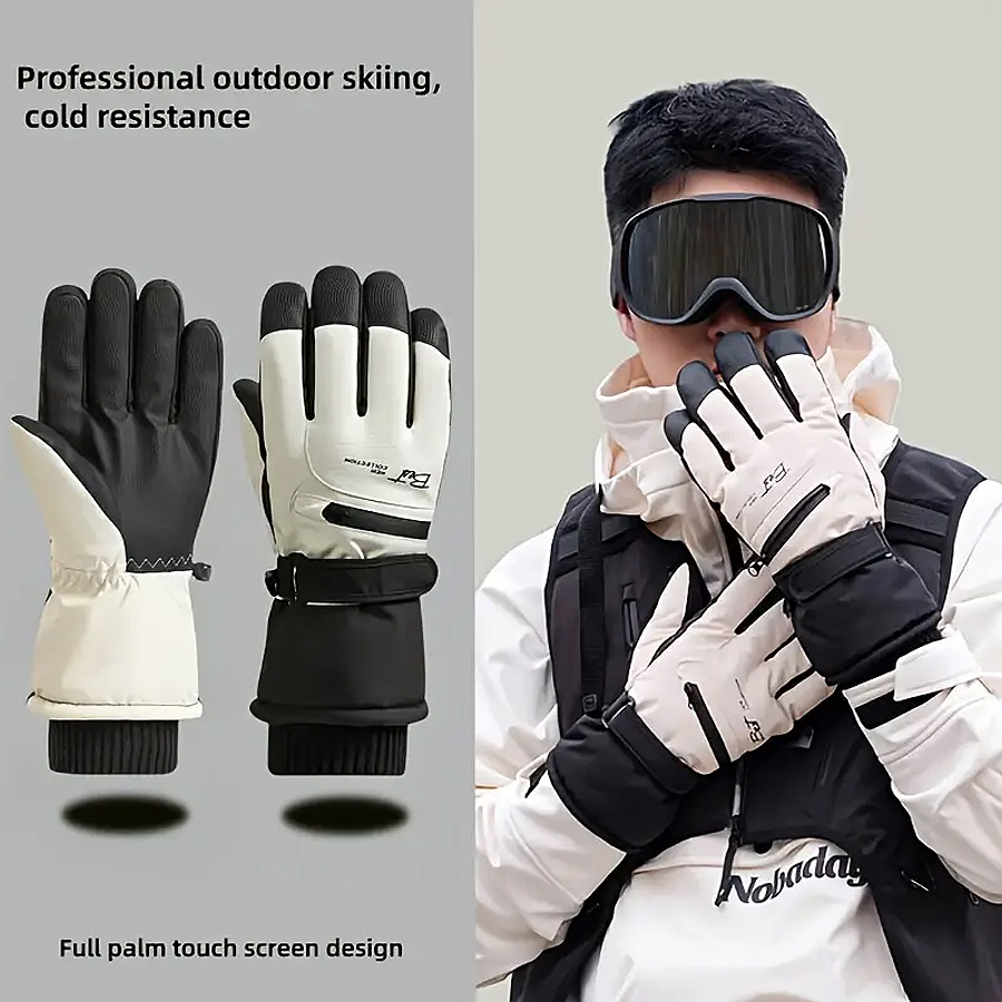 Gants de Ski chauds d'hiver po - Waterproof Mitten Ski avis et prix