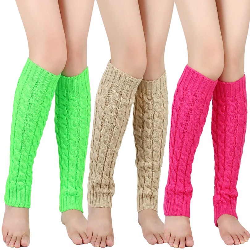 Chevetières jambes femmes hive - Winter Clothing Leg Warmers avis et prix