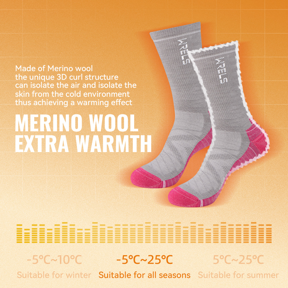 WRELS 1/2/3 chaussettes en lai - Thermal Sock Merino avis et prix