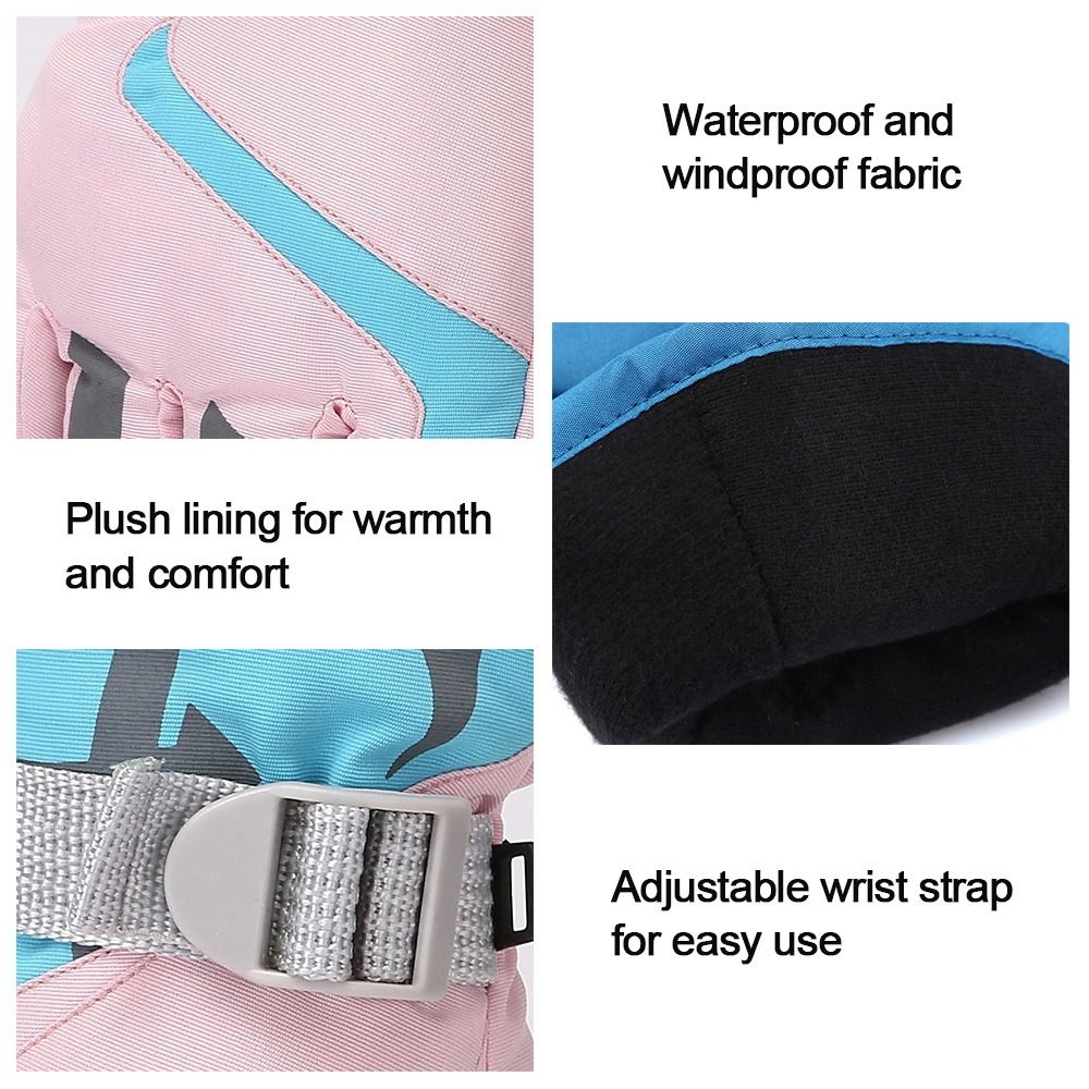 Gants de ski mignons coupe-ven - Waterproof Mitten Ski avis et prix