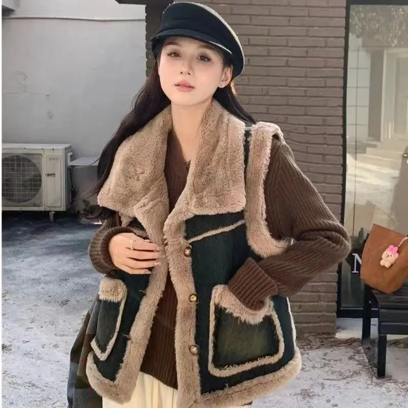 Giletes en velours de vison po - Padded Vest Gilet avis et prix
